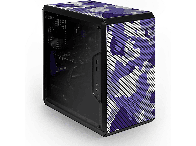 PC Gaming - Bleu Jour GHOST, AMD Ryzen 5 5500    19MB, 16 GB RAM, 1 TB SSD, GeForce RTX™ 5060, Windows 11 Pro, negro
