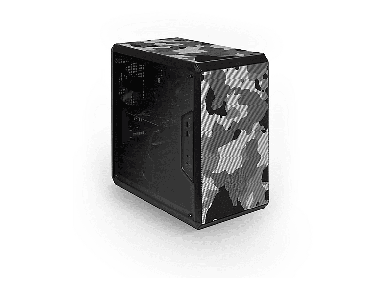 PC Gaming - Bleu Jour GHOST, AMD Ryzen 5 5500    19MB, 16 GB RAM, 1 TB SSD, GeForce RTX™ 5060, Windows 11 Pro, negro