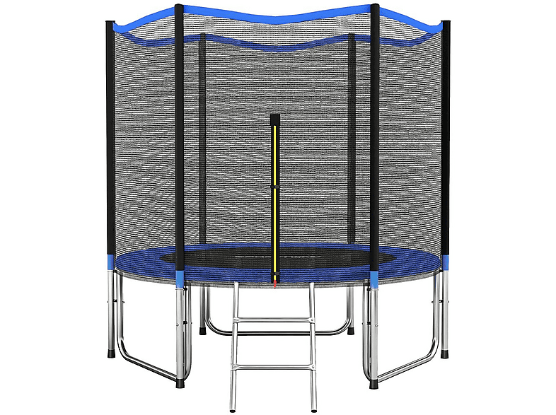 Cama Elástica Exterior - Sportnow A71-066V02BU, a partir de 6 año(s), Azul