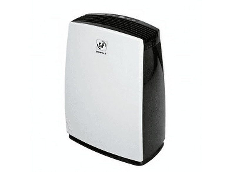 Deshumidificador - S&P DHUM-16 EN, 2 l, 40 m², Negro, Blanco