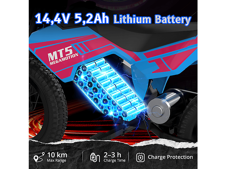 Moto eléctrica infantil - Mega Motion MT5 (ref. 175439141)