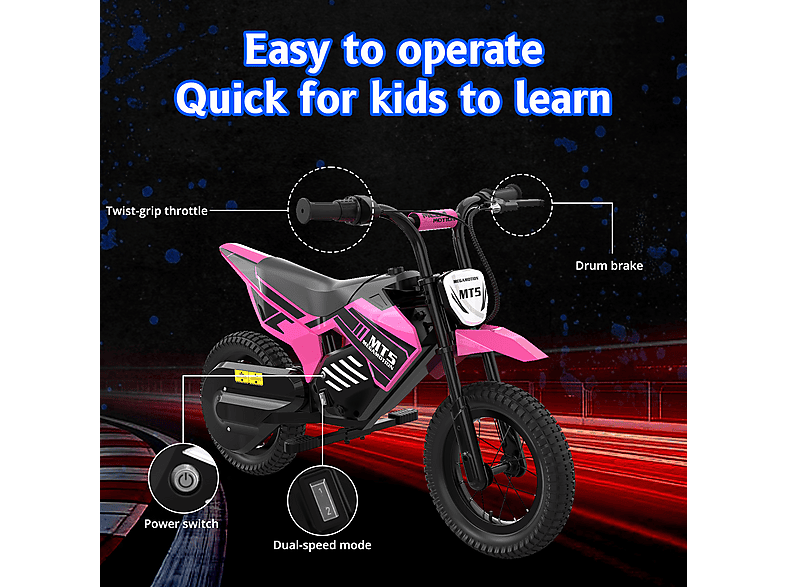 Moto eléctrica infantil - Mega Motion MT5 (ref. 175439145)