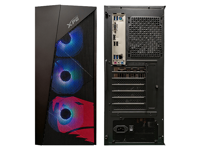 PC Gaming - Ibuypower Fighter Ronin Lite, AMD Ryzen 5 5500, 16 GB RAM, 500 GB SSD, GeForce RTX™ 3050, Windows 11 Pro, Negro