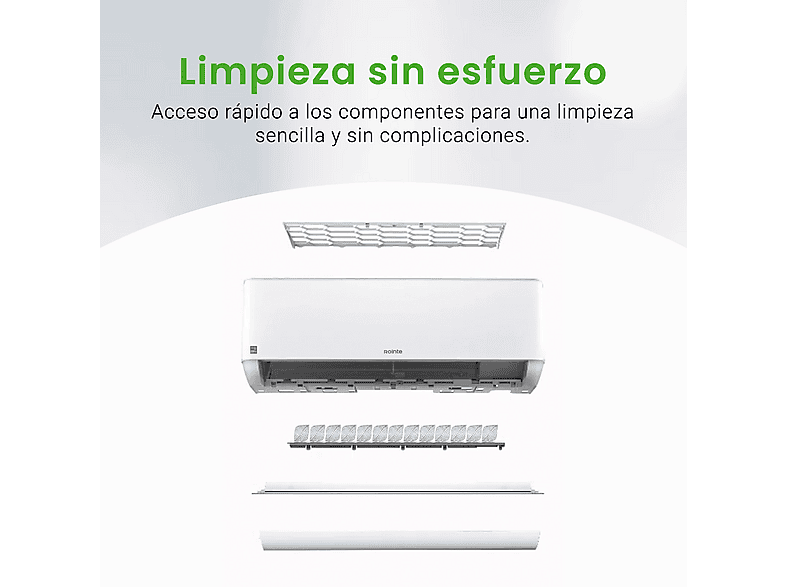 Aire acondicionado Split 1 x 1 - Rointe RX20, Función Inverter, Blanco