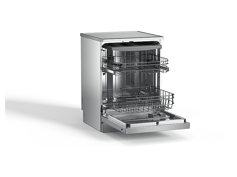 Lavavajillas libre instalación 60 cm - Vok EVD-14FCSADN, 14 servicios, 8 programas, 60 cm, Inox