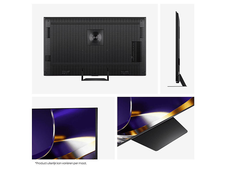 TV Mini LED 55" - Hisense 55U7S PRO, UHD 4K, Quad Core/MT9655, Smart TV, DVB-T2 (H.265), Black