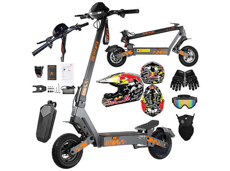 Patinete eléctrico - Kukirin G2 VMP, Pot. máx. 500 W, Carga máx. 120 kg, negro (ref. 176067529)