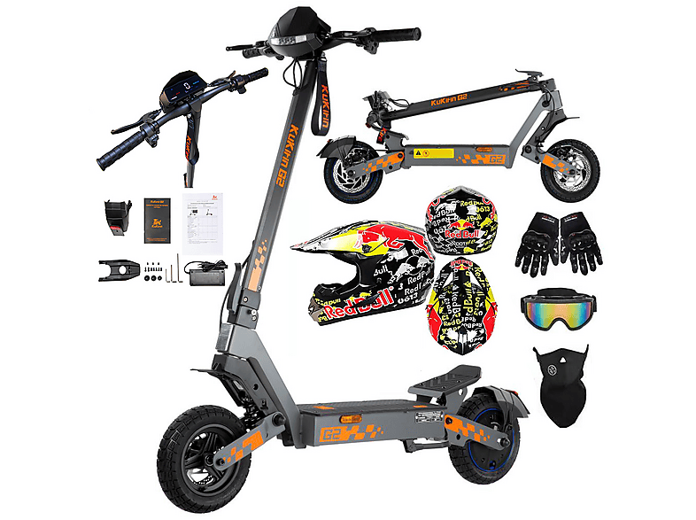 Patinete eléctrico - Kukirin G2 VMP, Pot. máx. 500 W, Carga máx. 120 kg, negro (ref. 176067531)