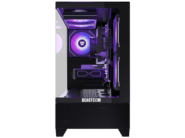 PC Gaming - Beastcom Q5 | Pro Gaming, AMD Ryzen™ 7 5700X, 32 GB RAM, 1 TB SSD, GeForce RTX™ 5060 Ti, Windows 11 Home, Negro