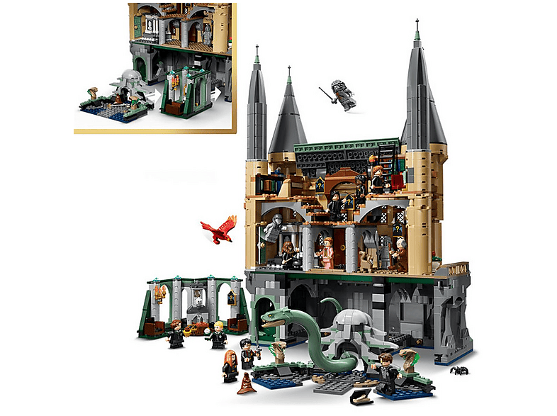 Juego de construcción - LEGO LEGO® Harry Potter Castillo de Hogwarts: Ala Este de Juguete - 13 Minifiguras, edad recomendada: 10 año(s), 2164 piezas