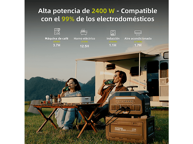 Estación de energía portátil - Iee P2400
