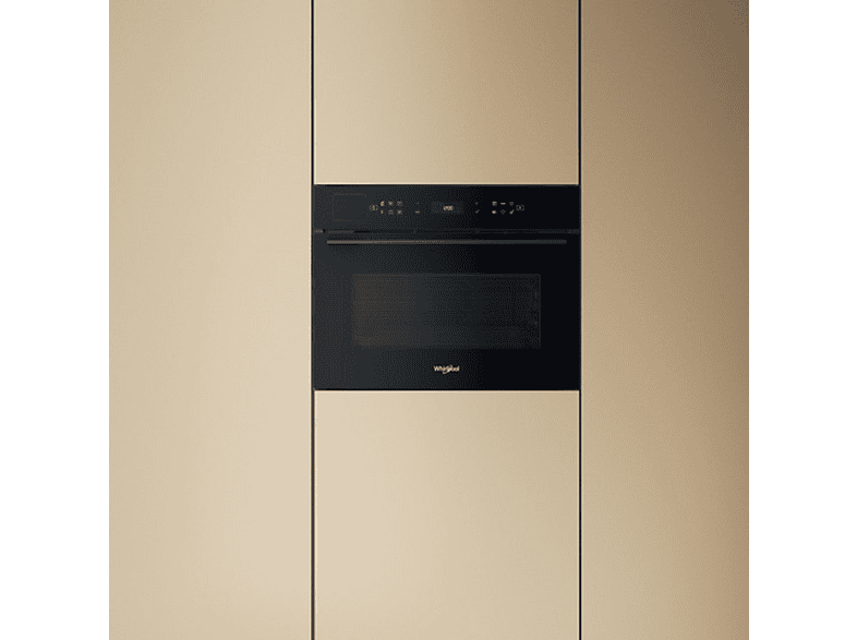 Microondas integrable - Whirlpool WCT7A9PHTSB, 3200 W, 7 potencia, Negro