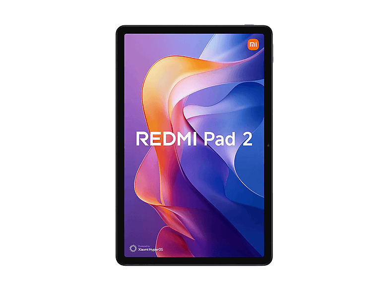 Tablet - Xiaomi Redmi Pad 2, 256 GB, Gris, 11 ", 4 GB RAM, Mediatek Helio G100 Ultra (6 nm), Tablet Android