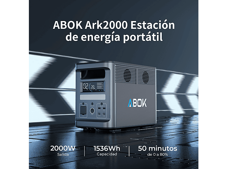 Estación de energía portátil - Abok Ark2000 (ref. 177799923)