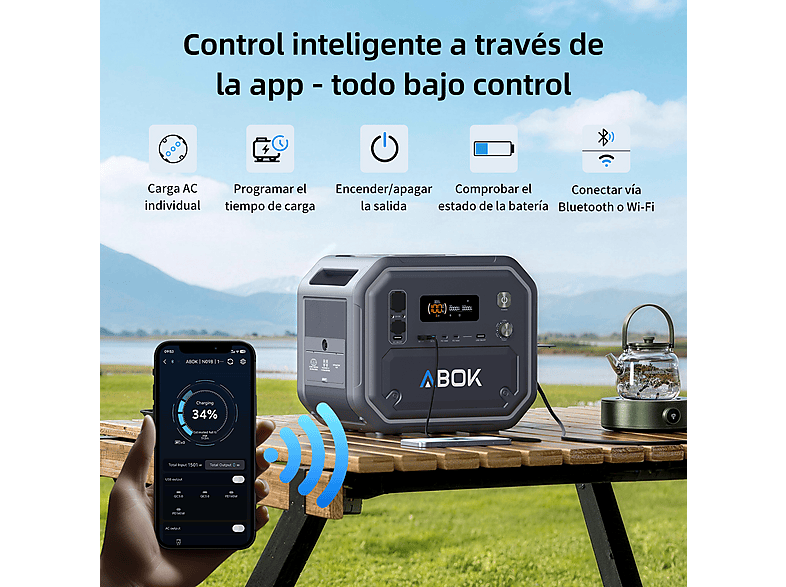 Estación de energía portátil - Abok Ark2500 (ref. 177799944)
