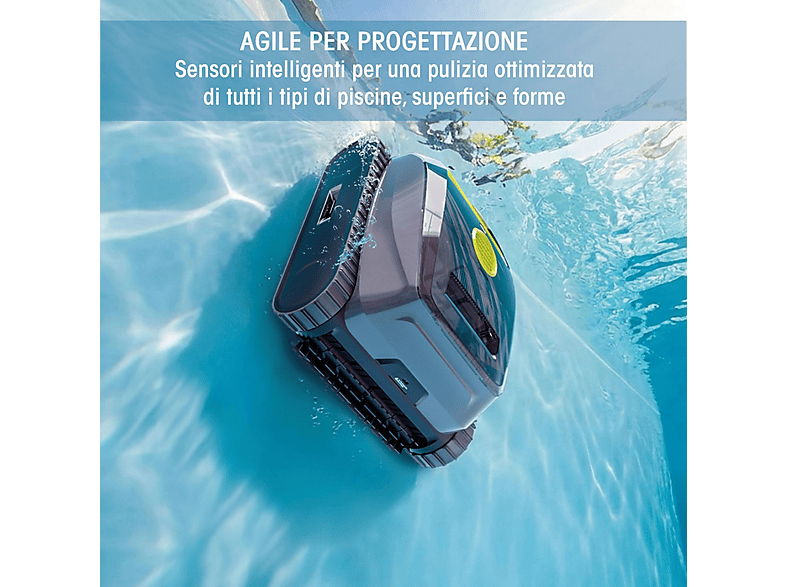 Robot limpiafondos - Zodiac Freedom Lite, Gris