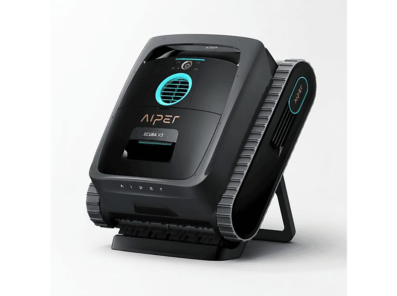 Robot limpiafondos - Aiper Scuba V3 Robot Limpiafondos de piscina de batería sin cable AIPER, negro