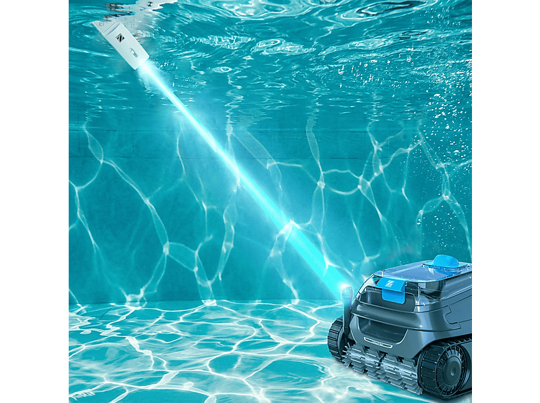 Robot limpiafondos - Zodiac - Freedom + Control Robot limpiafondos sin cable para piscina ZODIAC, Gris
