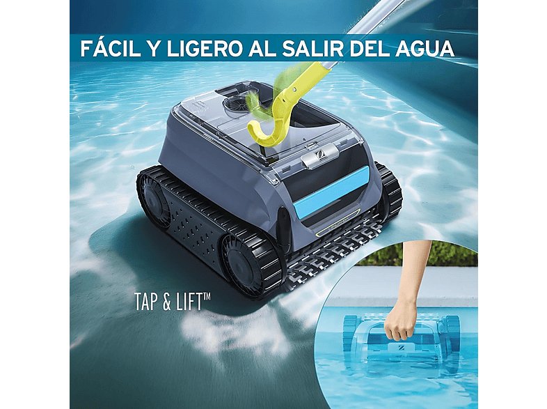 Robot limpiafondos - Zodiac Freedom OF 42 iQ sin cable, Antracita