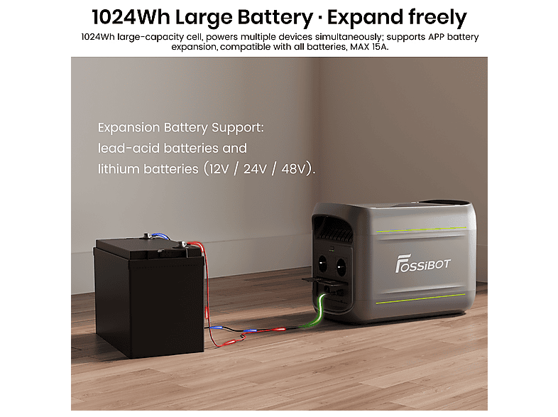 Estación de energía portátil - Fossibot F1800