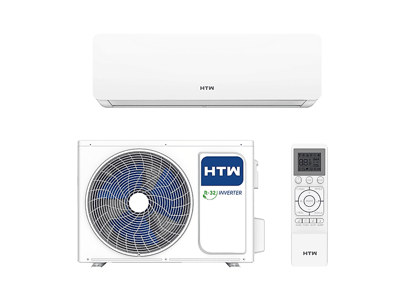 Aire acondicionado Split 1x1 - Htw IX75 4.0 DC Inverter 3,5kW 3020 frigorías Wifi included, blanco