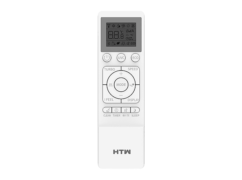 Aire acondicionado Split 1x1 - Htw IX75 4.0 DC Inverter 3,5kW 3020 frigorías Wifi included, blanco