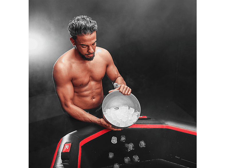 Baño de hielo - Poolstar UFC Octagon IceBath portátil, Antracita