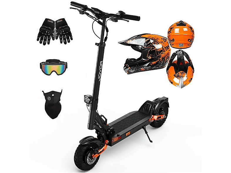 Patinete eléctrico - Joyor T-PRO, Pot. máx. 1000 W, Carga máx. 120 kg, negro (ref. 179048015)