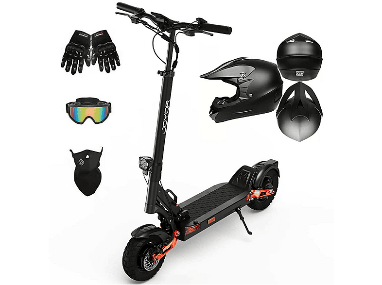 Patinete eléctrico - Joyor T-PRO, Pot. máx. 1000 W, Carga máx. 120 kg, negro (ref. 179048025)