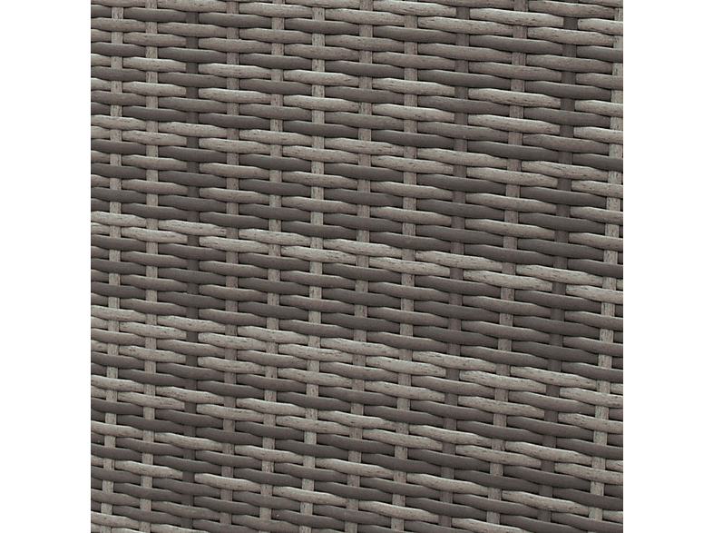 Conjunto de jardín - Monster Esquinero de Ratán 9 plazas - Gris, 240 cm x 180 cm x 70 cm