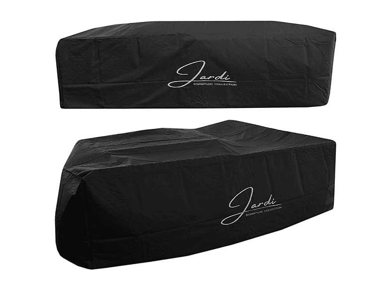 Conjunto de jardín - Monster Esquinero de Ratán - Marrón, 240 cm x 180 cm x 70 cm