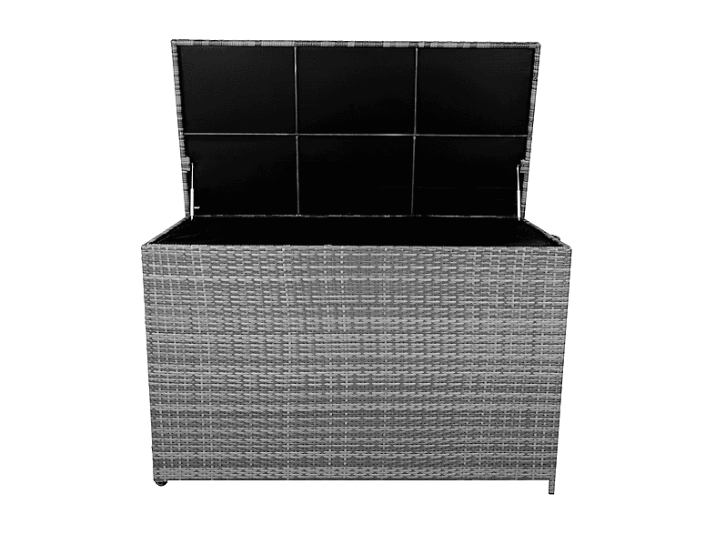 Baúl de exterior - Monster 996L, 160 cm x 80 cm x 98 cm, Gris