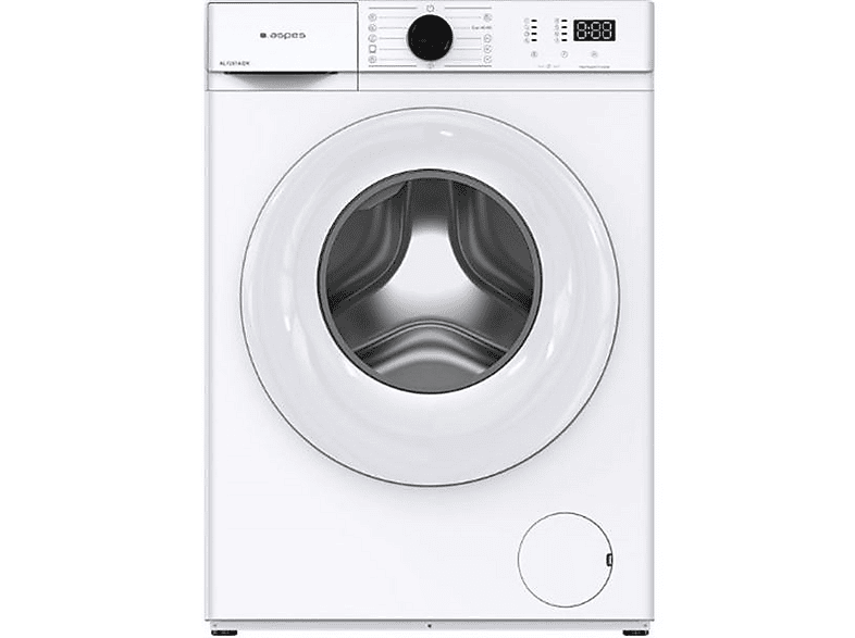 Lavadora carga frontal - Aspes AL7207AIDV, 7 kg, 11 programas, Blanco