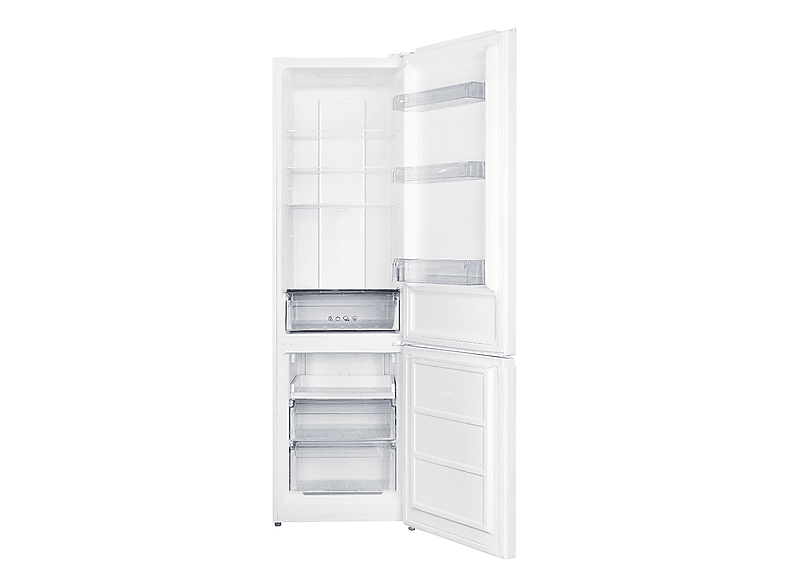 Frigorífico combi - Aspes AC2602ENFD, Altura 201 cm, Capacidad 326 l, Blanco