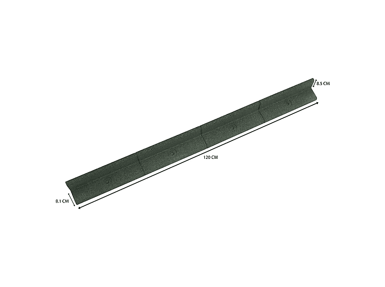 Borde de jardín flexible - Monstershop Flexible, Verde (ref. 179480208)