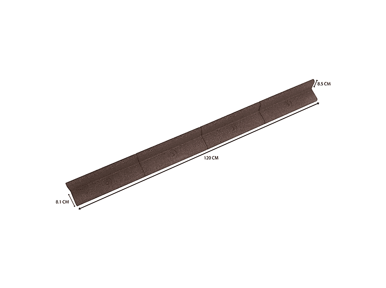 Borde de jardín flexible - Monstershop Flexible, Marrón (ref. 179480276)