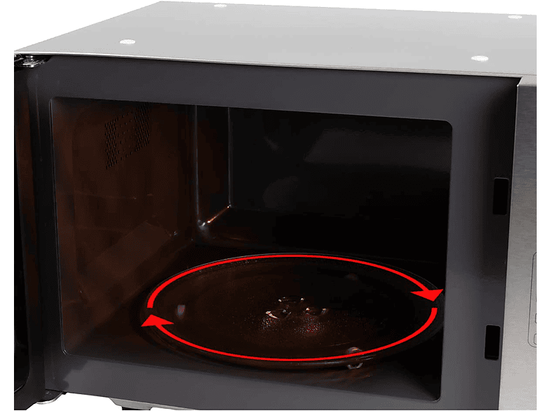 Microondas libre instalación - Bomann 622111, 800 W, 5 potencia, 20 l, Inox