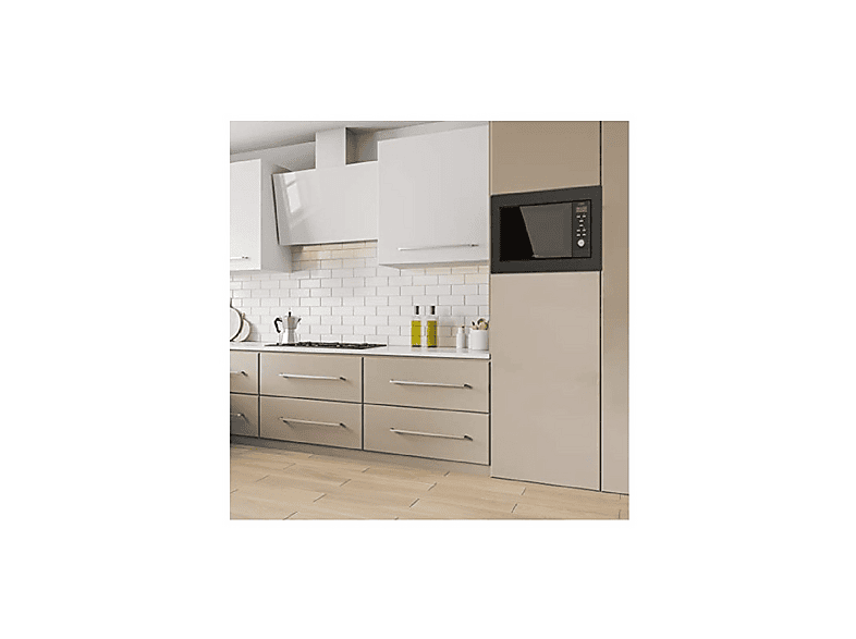 Microondas integrable - Cecotec GrandHeat 2350 Built-in Black, 1401 W, 6 potencia, 23 l, Negro