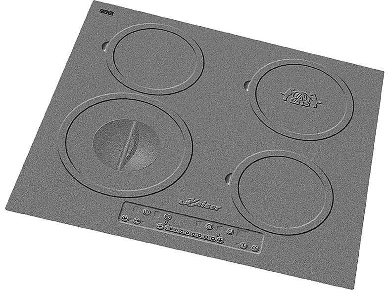 Placa de inducción - Kaiser 46127338, 4 zonas, 59 cm, Fris