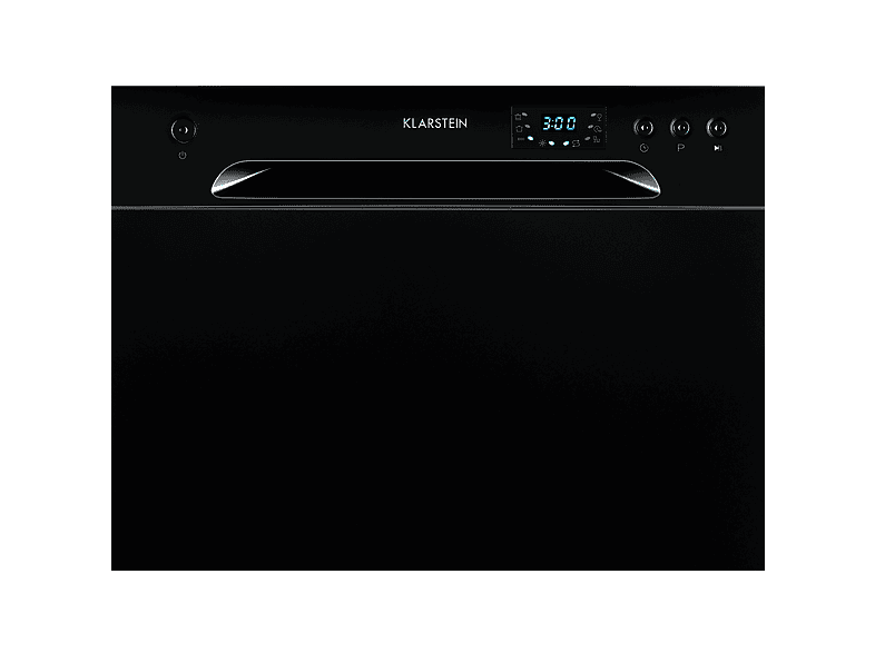 Lavavajillas compacto - Klarstein Amazonia 6, 6 servicios, 6 programas, 550 mm, Negro (ref. 86320886)