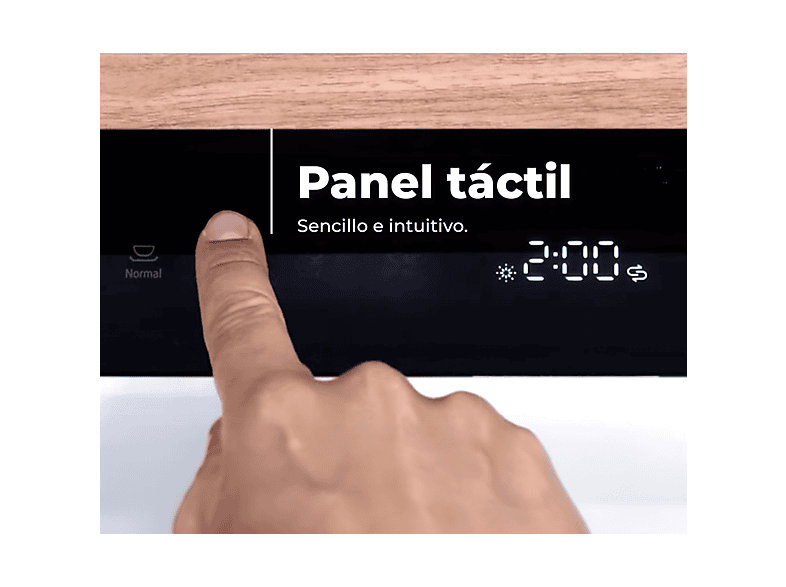 Lavavajillas compacto MINI D - Evvo, EVVO, Encimera, 7 programas, Blanco
