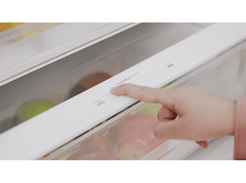 Frigorífico combi - Evvo F60, No Frost, Altura 200 cm, Blanco