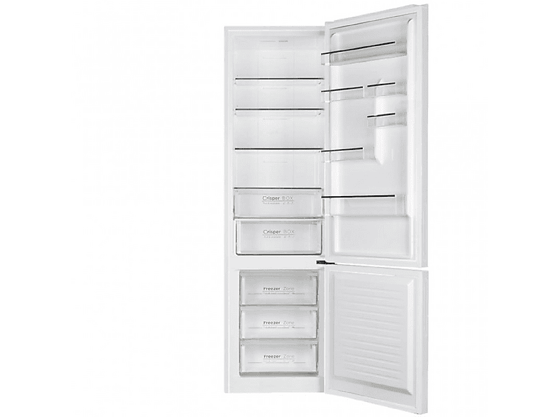 Frigorífico combi - Evvo F60, No Frost, Altura 200 cm, Blanco