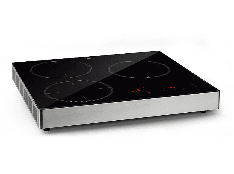 Placa de inducción - Klarstein TrinityCook, 3 zonas, 59,5 cm, Negro