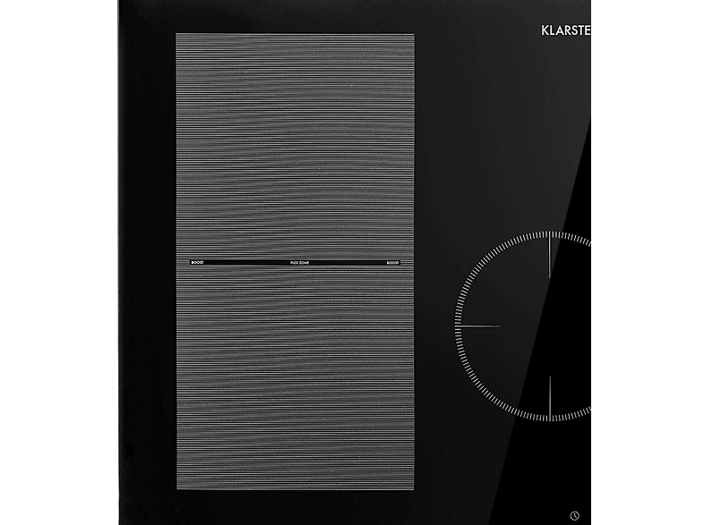 Placa de inducción - Klarstein Delicatessa 77 Hybrid, 4 zonas, 77 cm, Negro