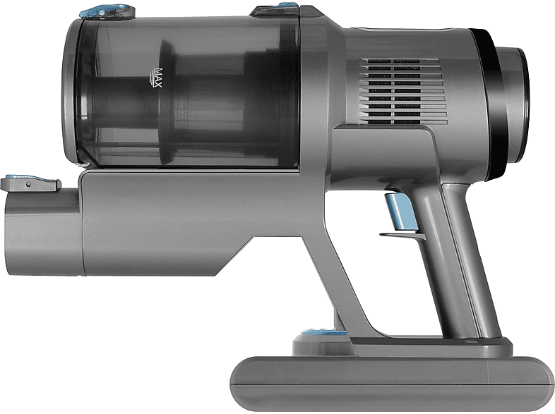 Aspirador escoba - Technisat 0000/7040, 300 W, Potencia de succión 300 W, Depósito 0,8 l, Autonomía 1 h, Negro