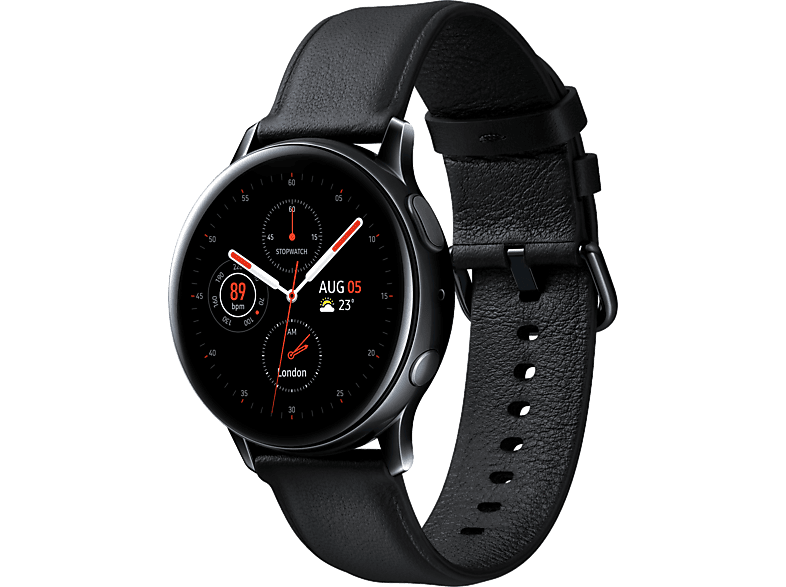 Smartwatch - Samsung SM-R830NSKAPHN, 40 mm, Acero inoxidable, Negro