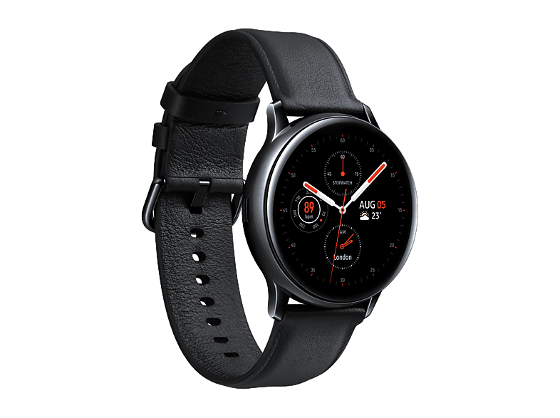 Smartwatch - Samsung SM-R830NSKAPHN, 40 mm, Acero inoxidable, Negro