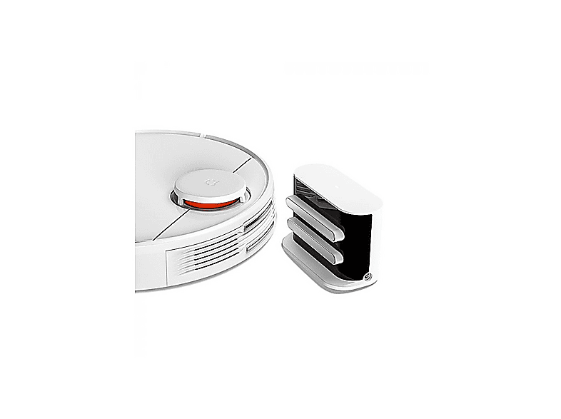 Robot aspirador - Xiaomi MI ROBOT VACUUM-MOP P (WHITE), 33 W, Potencia de succión 2,1 kPa, Depósito 0,3 l, Autonomía 12 h, Blanco