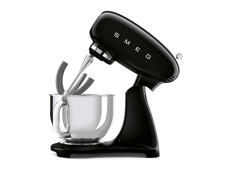 Robot de cocina - Smeg SMF03BLEU NEGRO, 800 W, 4,8 l